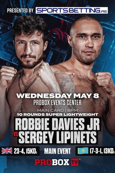 Robbie Davies Jr vs. Sergey Lipinets film afişi