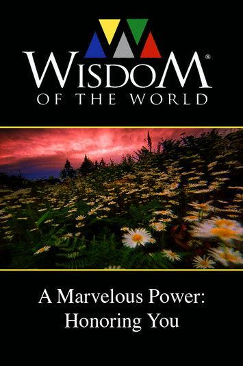 A Marvelous Power: Honoring You film afişi