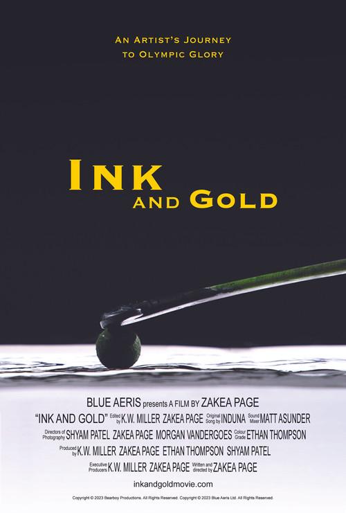 Ink and Gold: An Artist's Journey to Olympic Glory film afişi