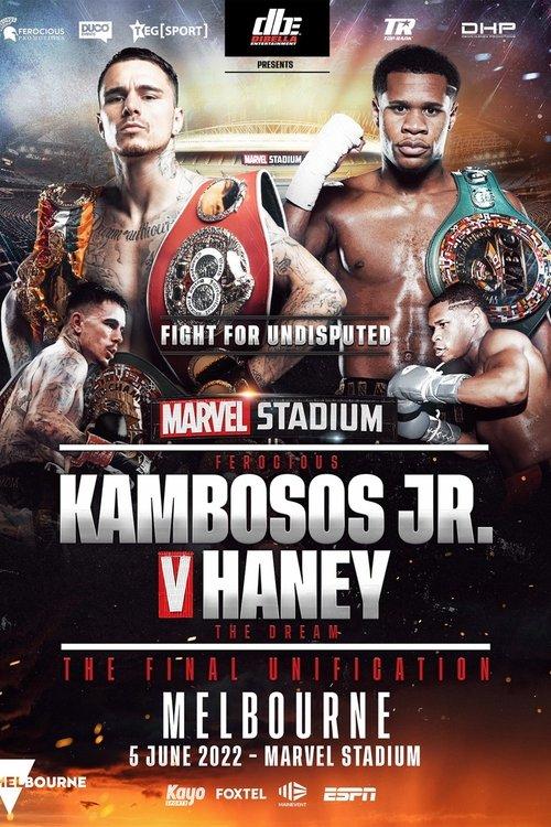 George Kambosos Jr. vs. Devin Haney film afişi