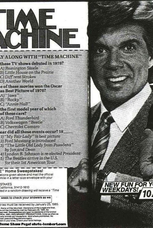 Time Machine dizi afişi