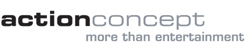 action concept logo