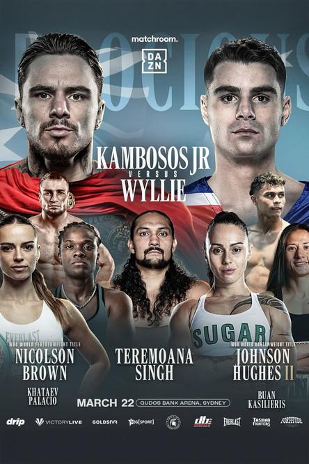 George Kambosos Jr vs. Jake Wyllie film afişi