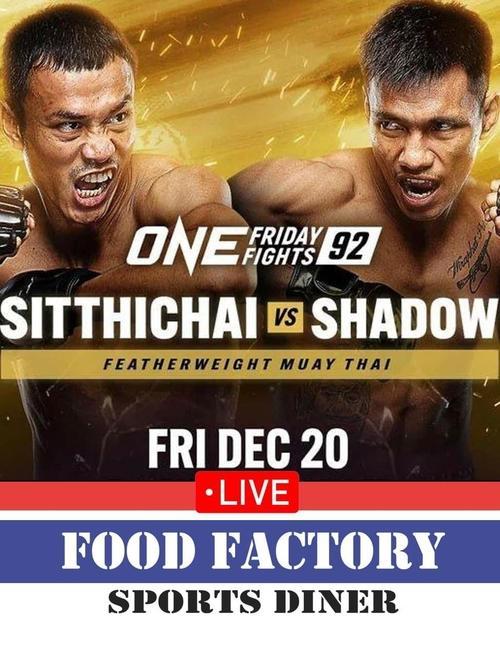 ONE Friday Fights 92: Sitthichai vs. Shadow film afişi