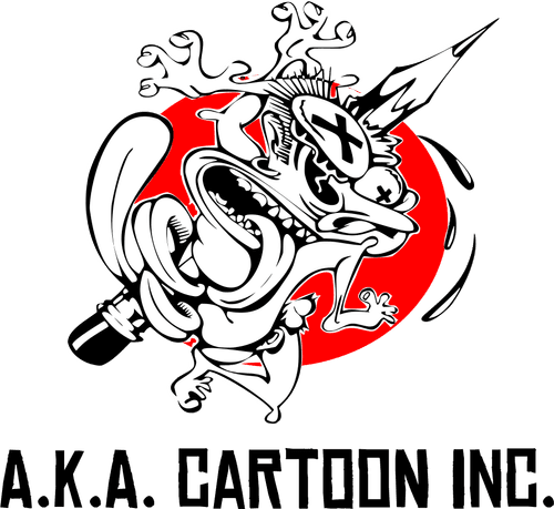 a.k.a. Cartoon logo