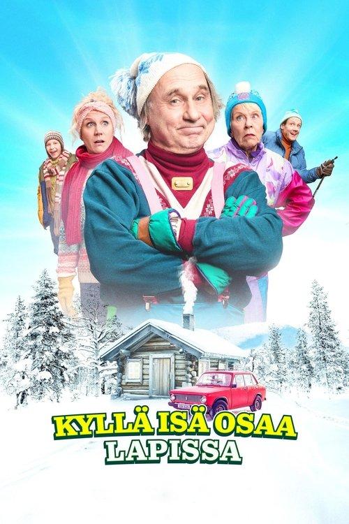 Kyllä isä osaa Lapissa film afişi