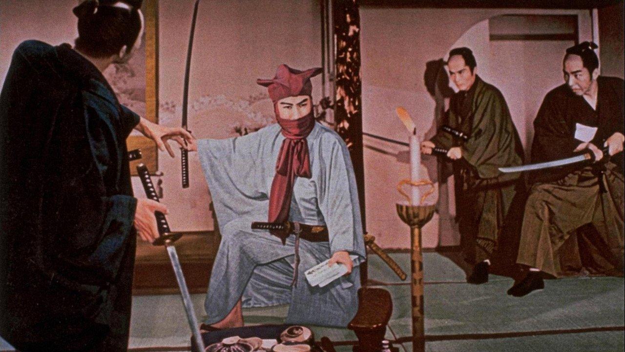 The Purple Hood backdrop