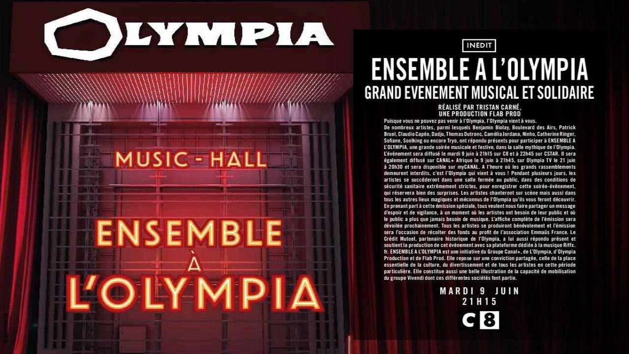Ensemble à l'Olympia backdrop