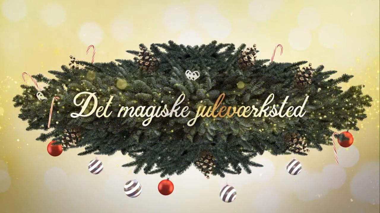 Det magiske juleværksted backdrop
