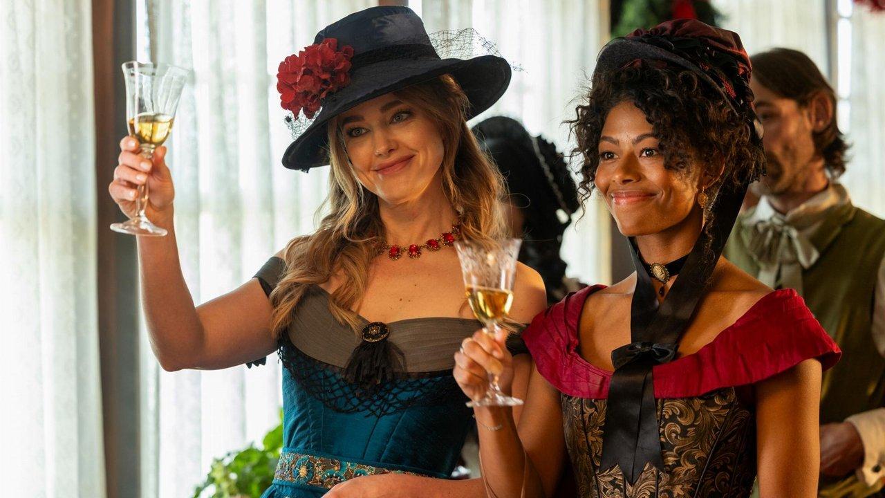 A Dickens of a Christmas backdrop