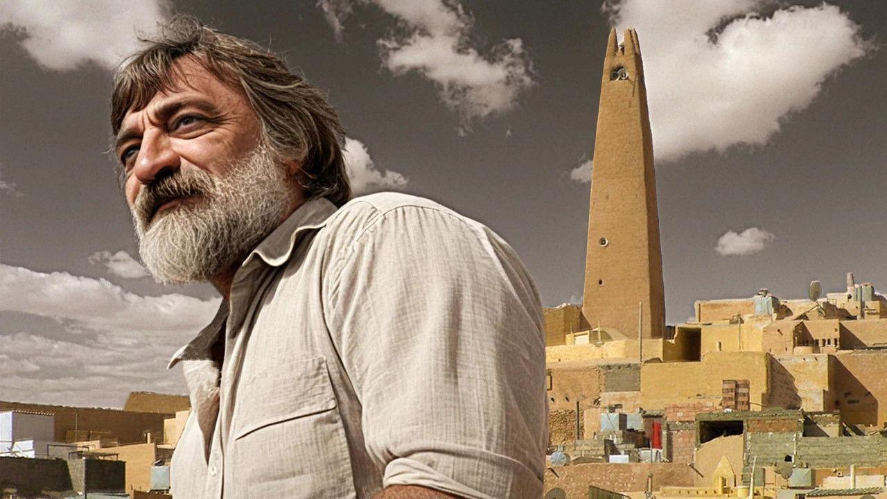 André Ravéreau and Algeria backdrop