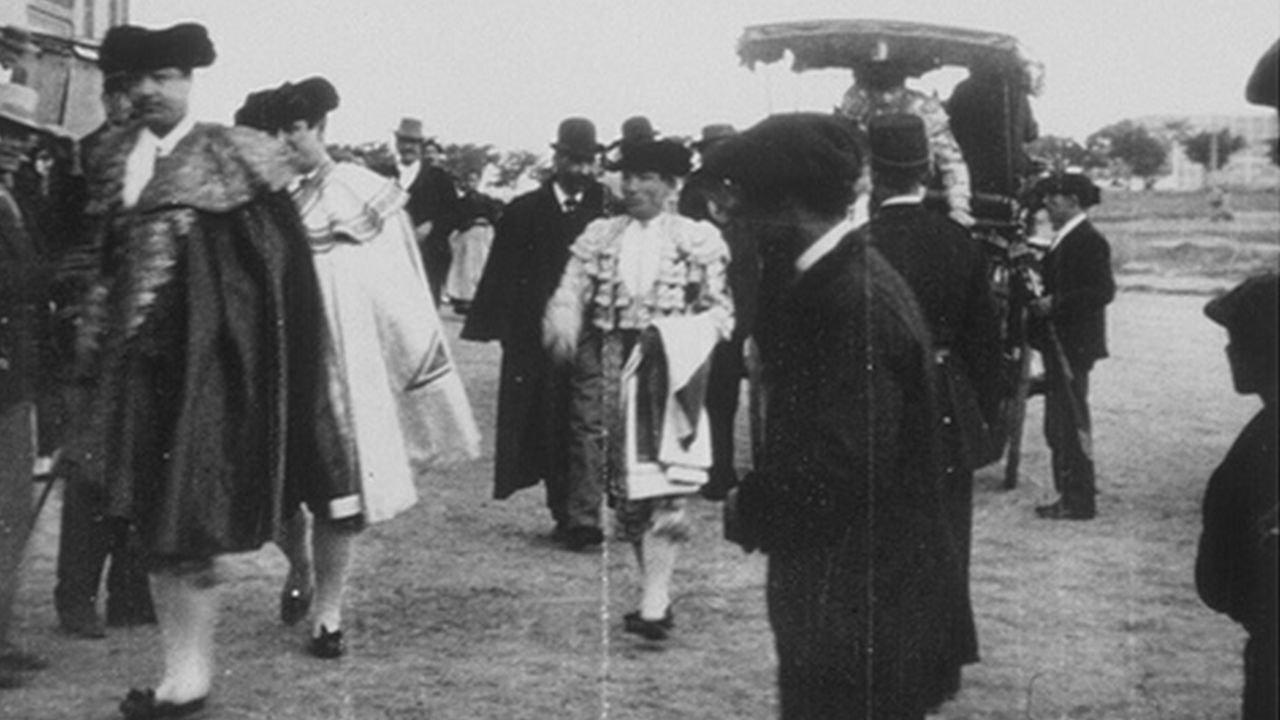 Madrid, Arrival of the Toreadors backdrop