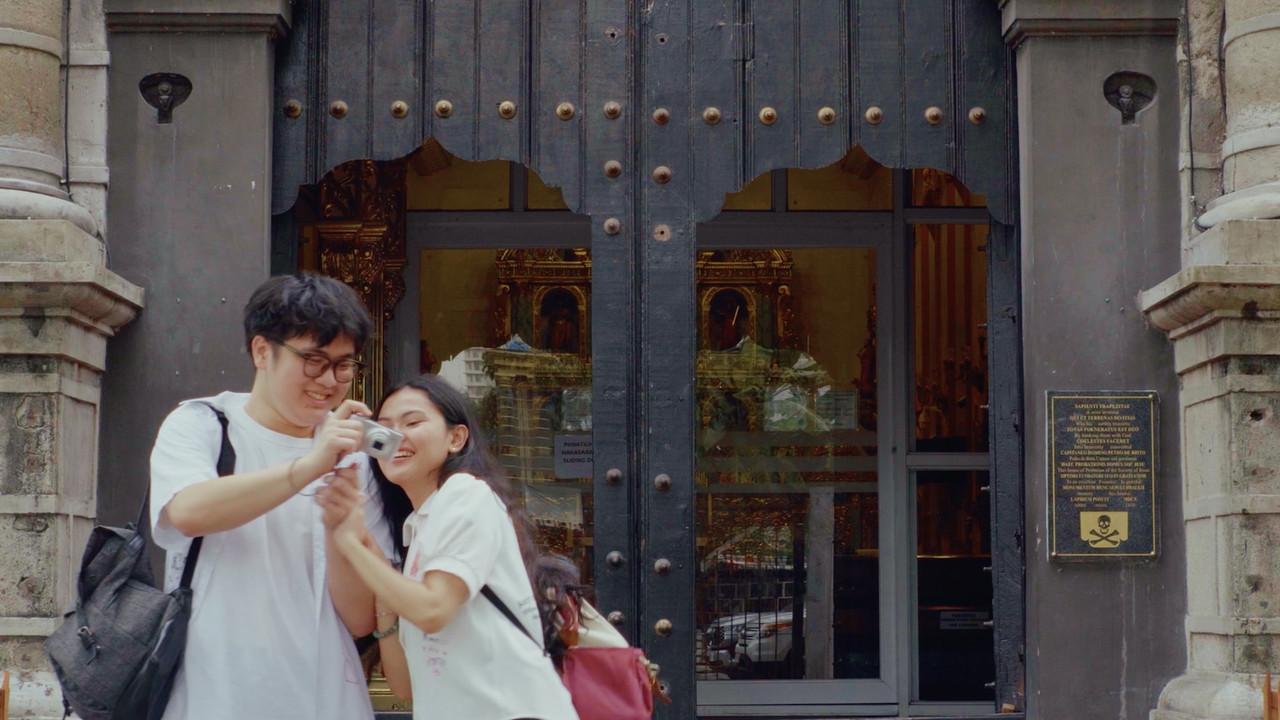 Here and There backdrop