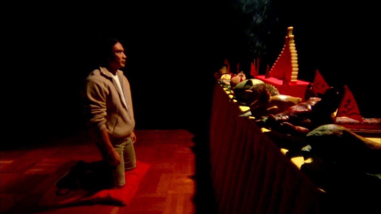 Invitation of Ghost backdrop