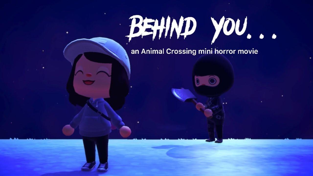 Behind You (an Animal Crossing mini horror movie) backdrop