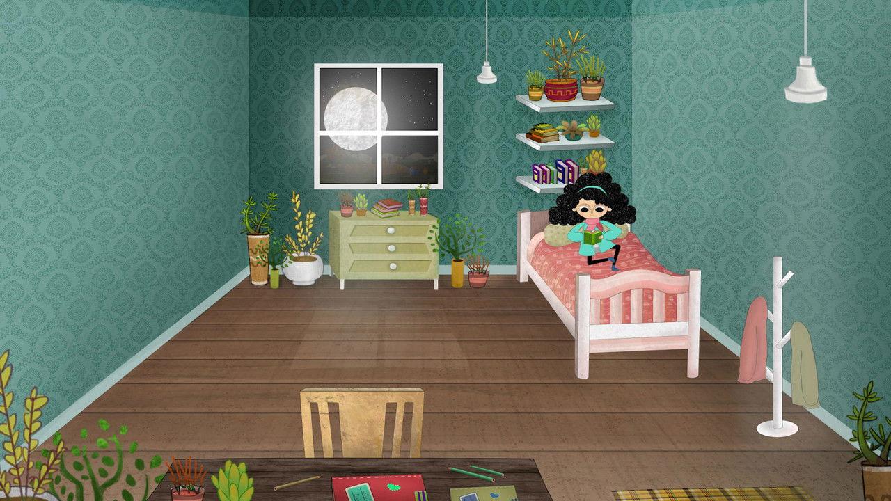 Vivi Wolf and the Magical Room backdrop