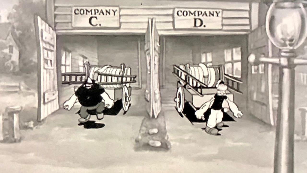 The Two-Alarm Fire backdrop