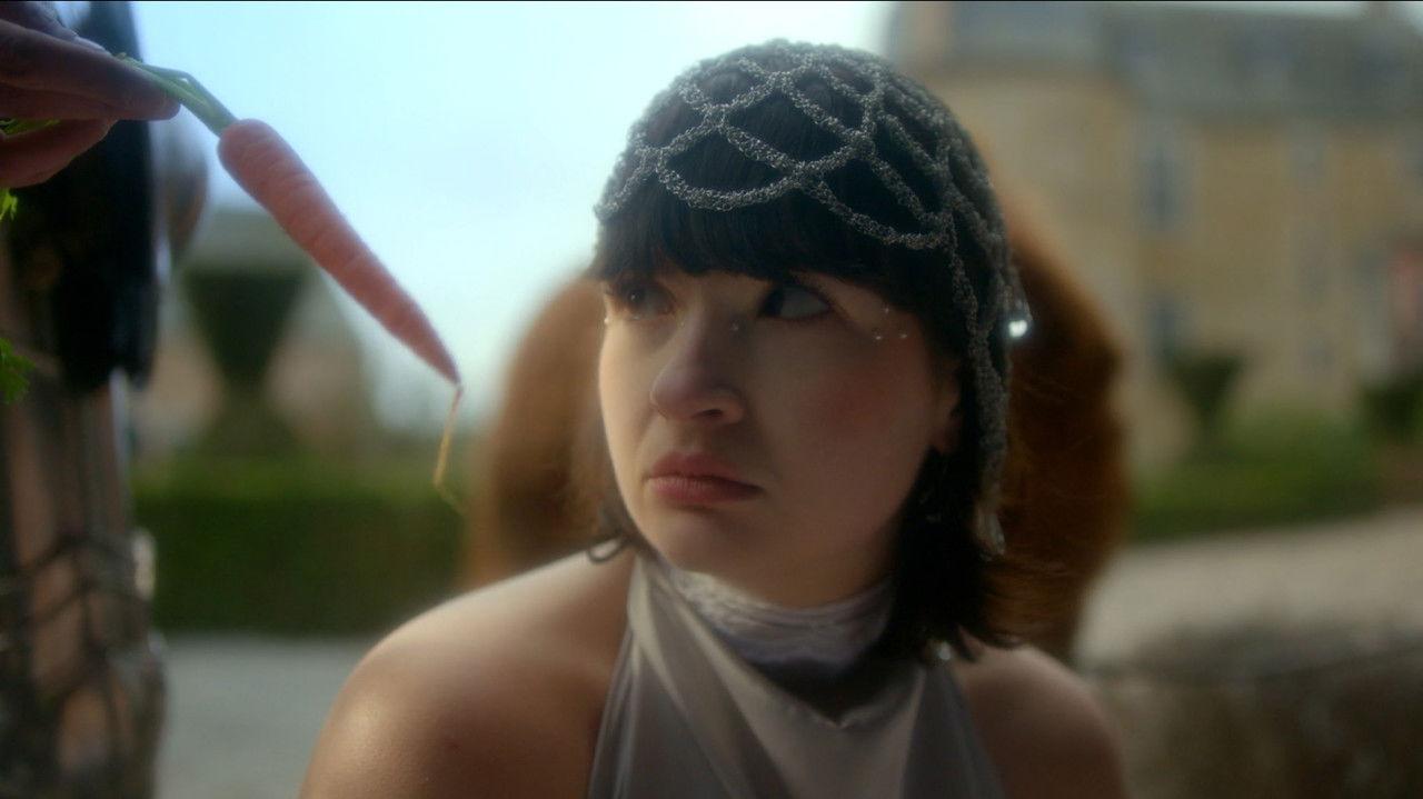 Prudence at the grocery store backdrop