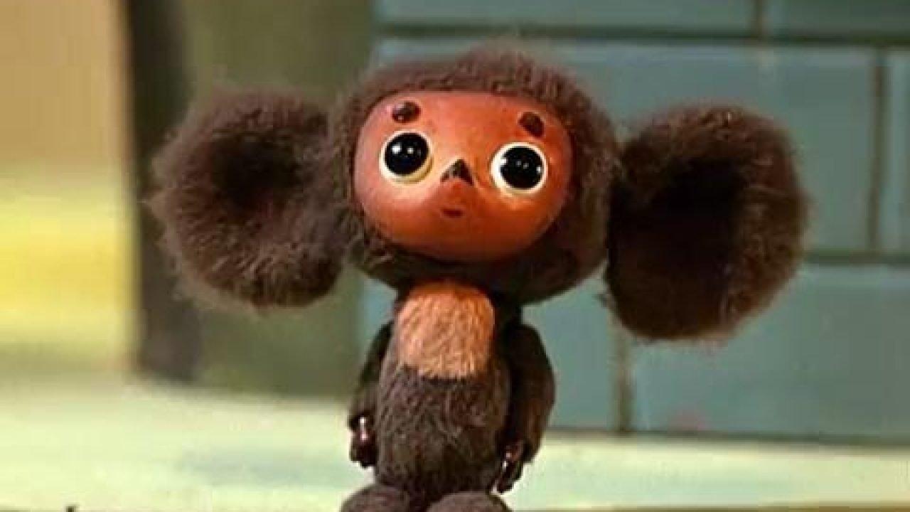 Cheburashka backdrop