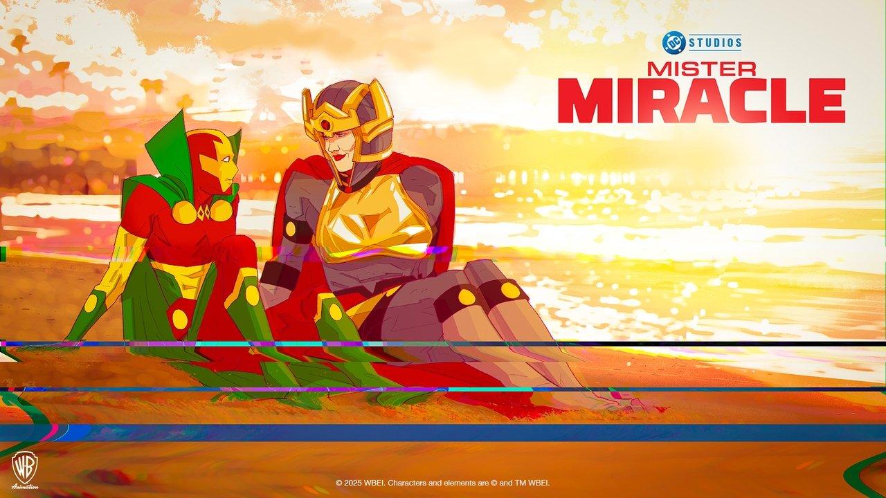Mister Miracle backdrop