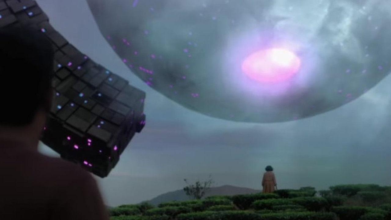 Alien Brihaspati backdrop