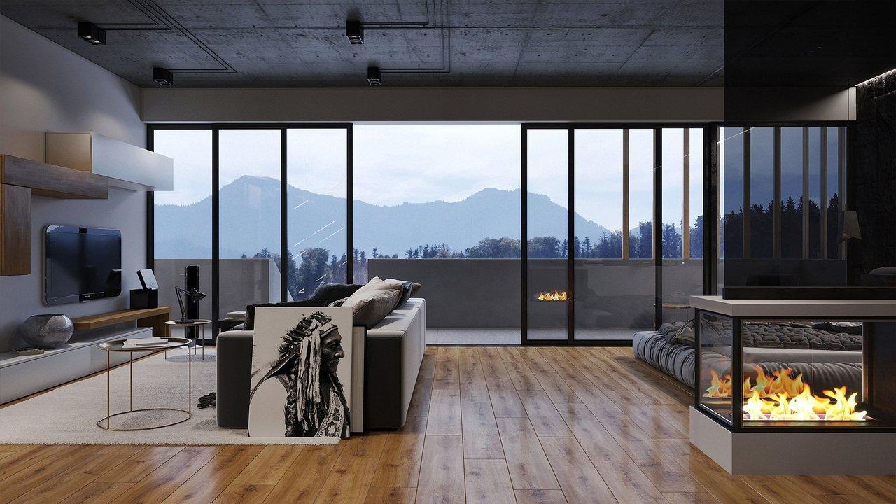 Kaminfeuer 4K backdrop