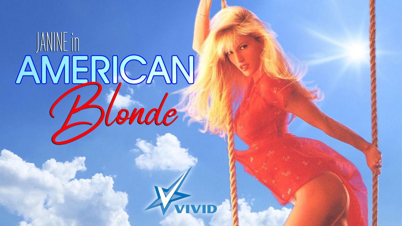 American Blonde backdrop