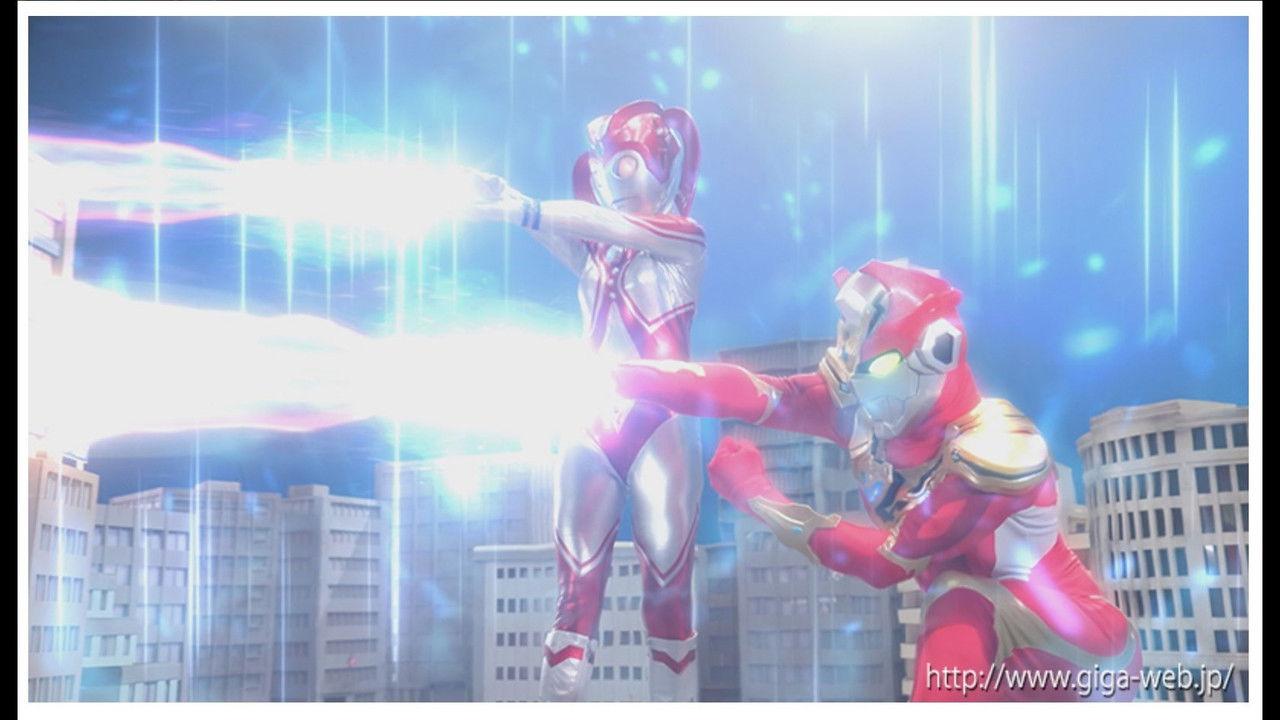 Gigantic Hero Victorious backdrop