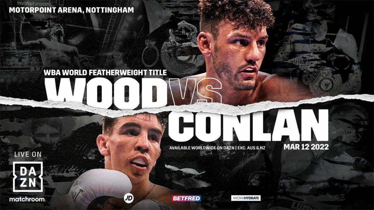 Leigh Wood vs. Michael Conlan backdrop