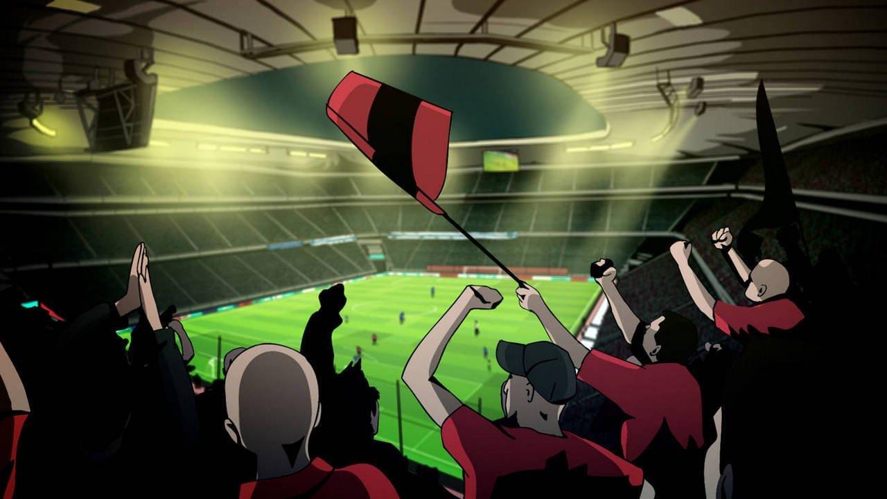 I Love Hooligans backdrop