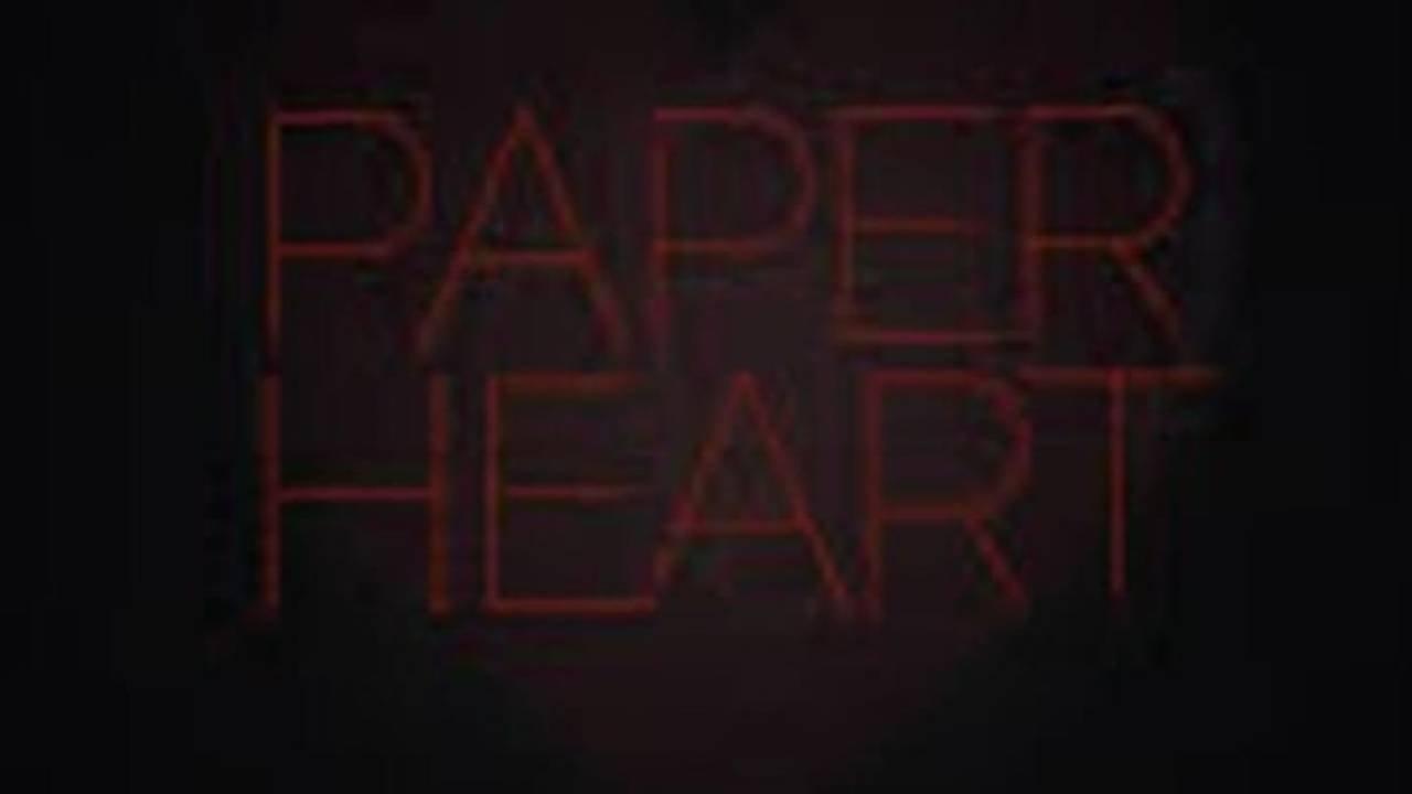 Paper Heart backdrop