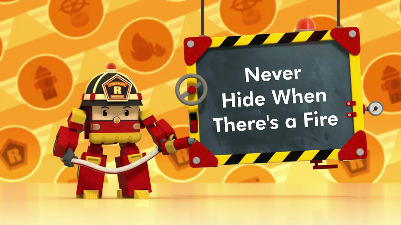 Never Hide When There's a Fire
