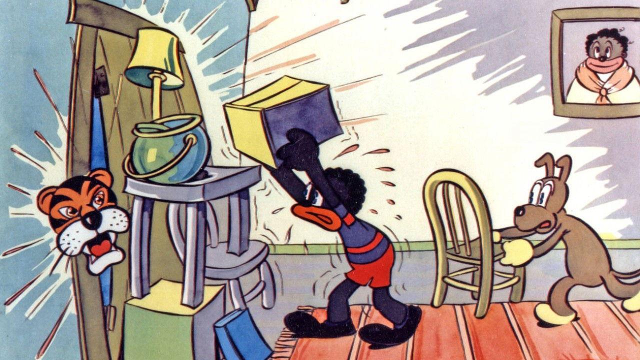 Little Black Sambo backdrop