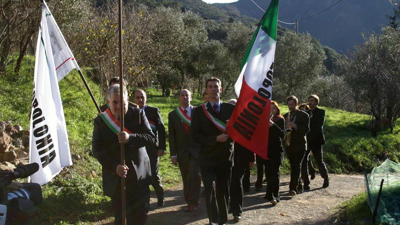 Bye Bye Berlusconi! backdrop