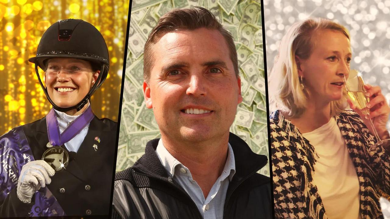 Between horsemanure and billions backdrop