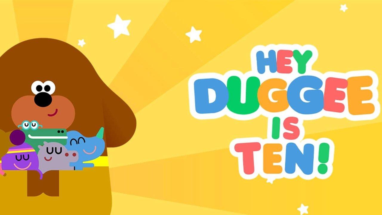 Hey Duggee Is 10! backdrop