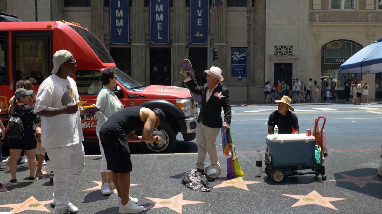 Life According to the 5 Dollar Guy backdrop