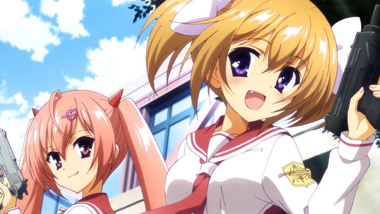 Aria the Scarlet Ammo AA backdrop