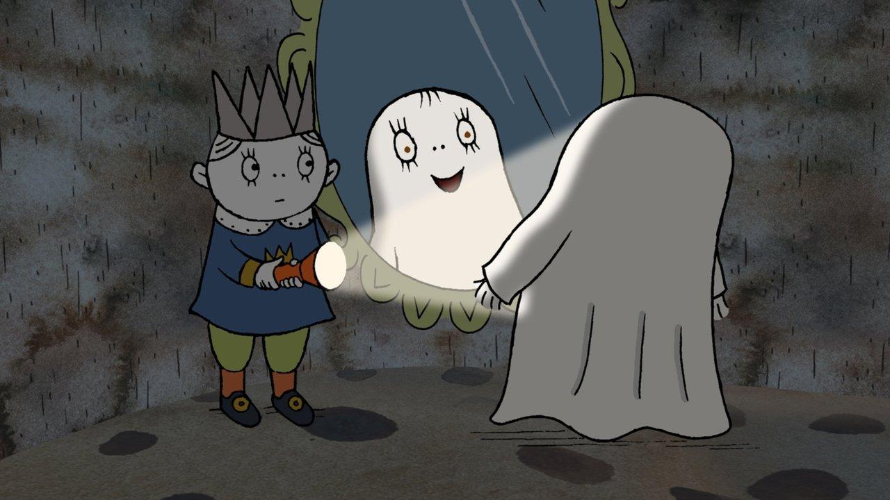 Laban the Little Ghost backdrop