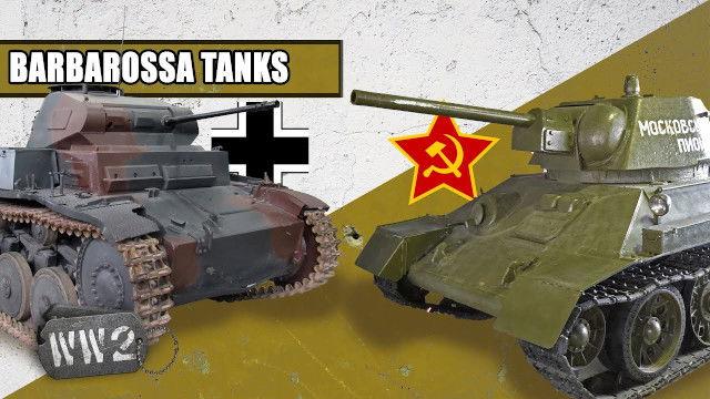 The Tanks of Operation Barbarossa