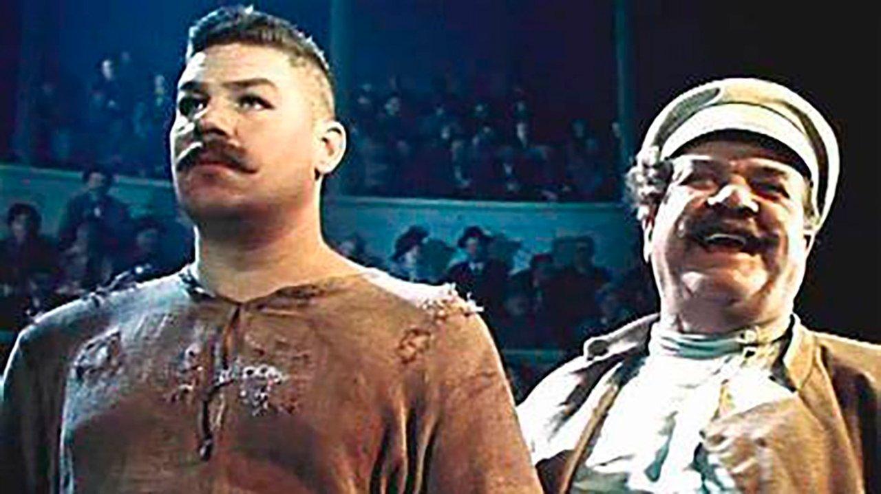 The Wrestler and the Clown backdrop