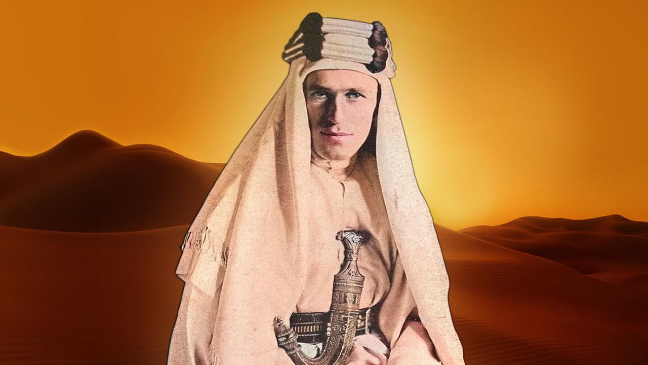 Lawrence of Arabia: Britain's Great Adventurer backdrop