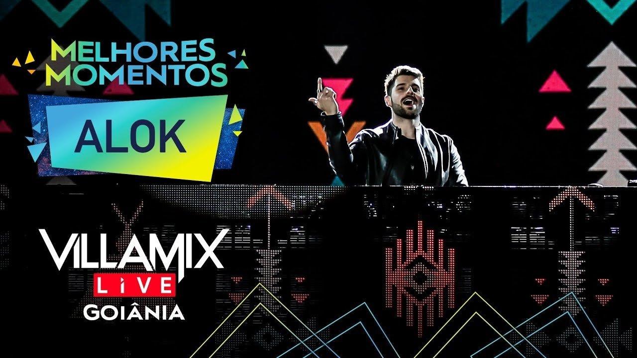 Melhores Momentos - Alok - Villa Mix Goiânia 2017 backdrop