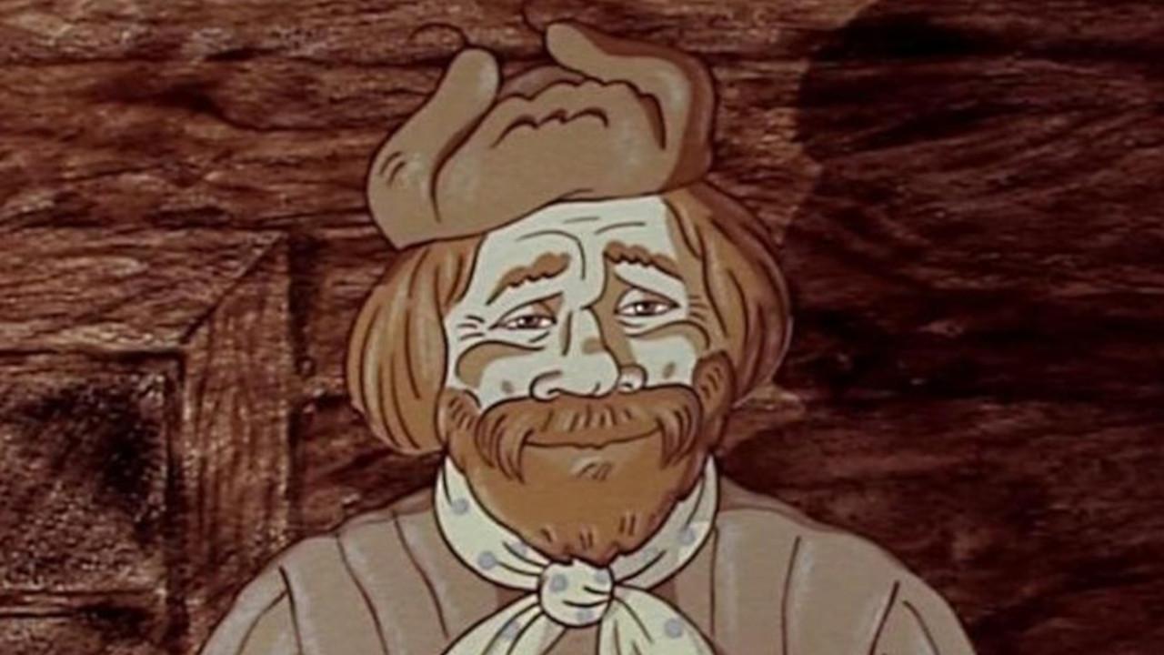 Laughter and Grief by the White Sea backdrop