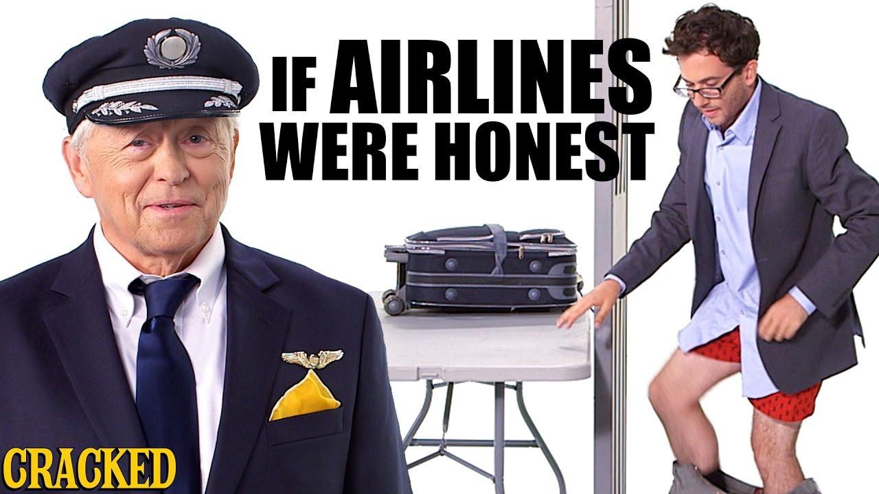 If Airlines Were Honest (United, Delta, Southwest, American Airlines Parody)