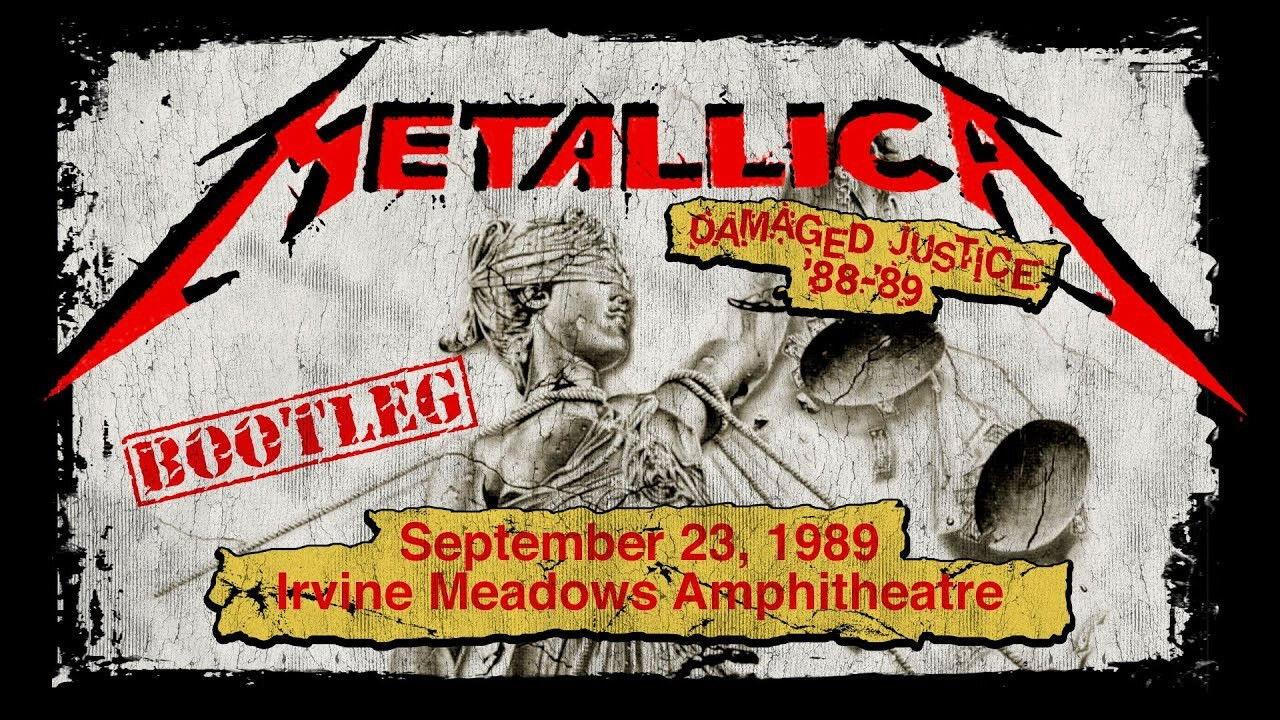 Metallica - Live in Irvine, California - September 23, 1989 backdrop
