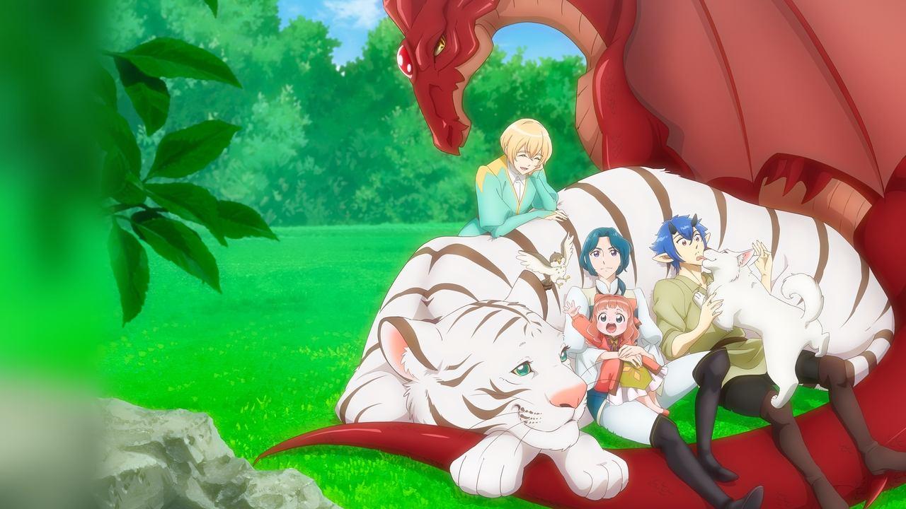 Fluffy Paradise backdrop