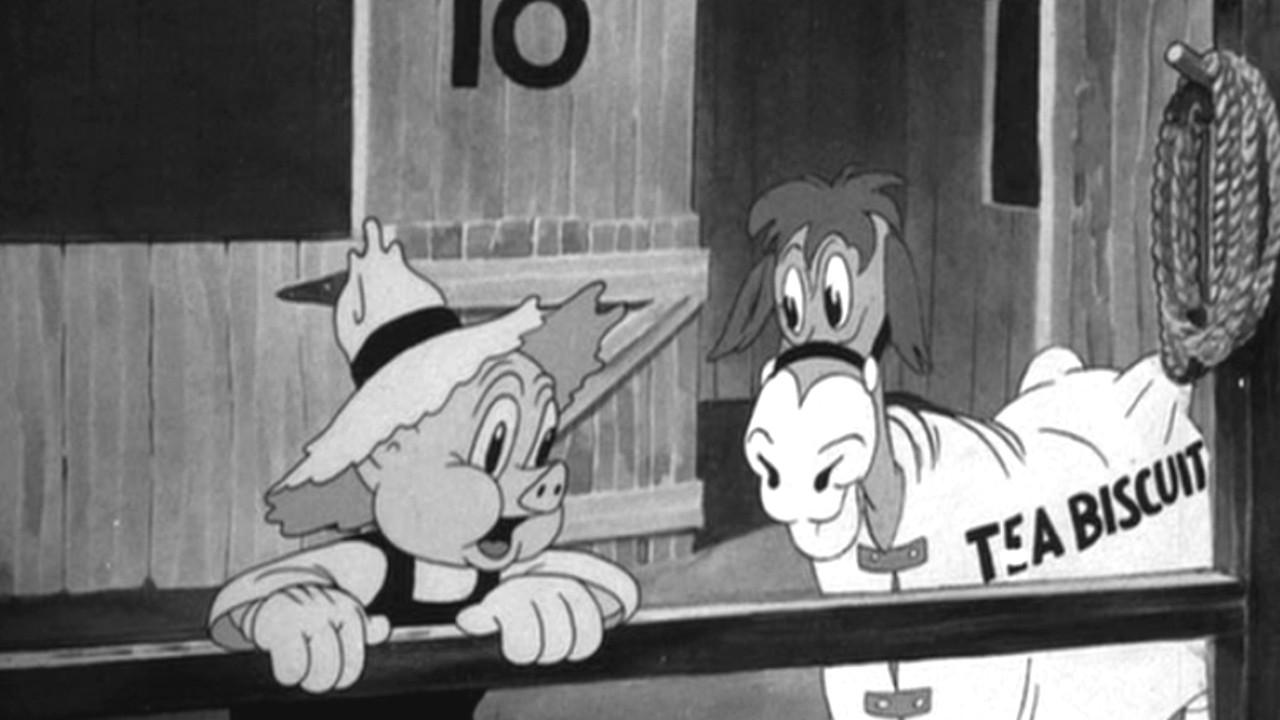 Porky and Teabiscuit backdrop