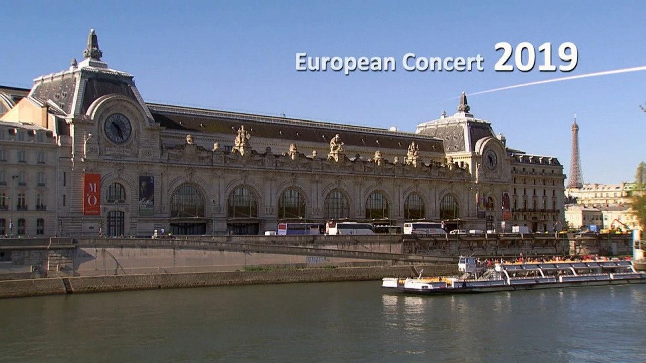 Europakonzert 2019 from Paris backdrop