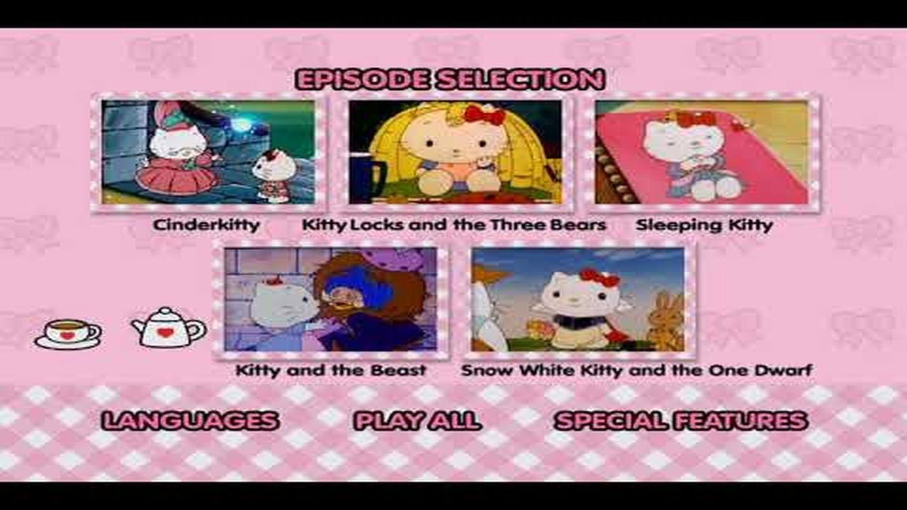 Hello Kitty Becomes A Princess backdrop